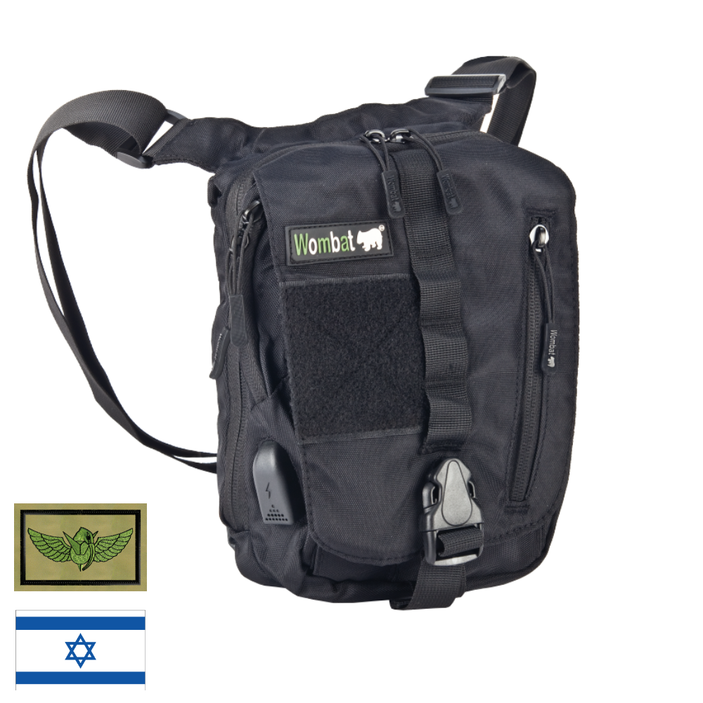 פאוצ' לאקדח בצבע שחור